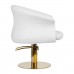 Hairdressing Chair GABBIANO WERSAL GOLD white